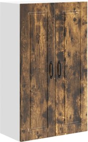 vidaXL Dulap de bucătărie cu raft Stejar fumuriu 60 x 31 x 100 cm