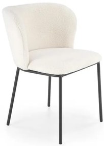 Scaun tapitat K518 crem