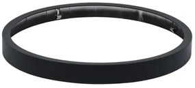 Plafonieră LED pentru baie Ecolite W3090-18W/CR LIRA LED/18W/230V IP44 negru