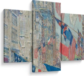Tablou - Childe Hassam, Allies day, reproducere (90x60 cm)