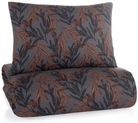 Lenjerie de pat din bumbac renforce 4Home MidnightFern , 140 x 200 cm, 70 x 90 cm