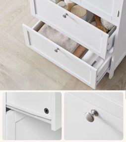 Dulap baie LAVORANO 110x60 cm, alb