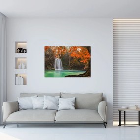 Tablou - Cascadă în Thailanda (90x60 cm)