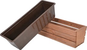 Jardinieră din lemn 51 cm Modern – Rojaplast