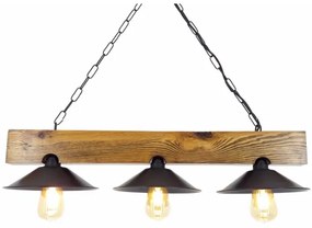 Lustră pe lanț SAPKA 3xE27/60W/230V