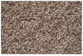 Fotoliu maro cu tapițerie din țesătură bouclé Covelo – House Nordic