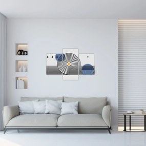 Tablou - Abstracție minimalistă N⁰1 (90x60 cm)