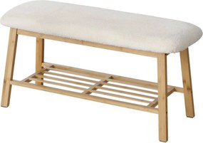 Bancă pentru  pantofi Benja,  cadru din bambus