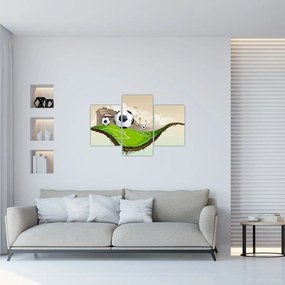 Tablou - Teren de fotbal (90x60 cm)