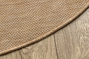 Covor SISAL SION cerc A5165A Melanj țesute plate natural