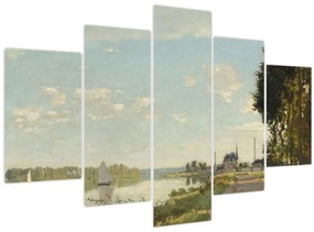 Tablou - Claude Monet, Argenteuil, reproducere (150x105 cm)