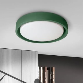 Brilagi - Lampă LED dimabilă MATTEO LED/48W/230V 3000-6500K Ø41 cm verde + telecomandă