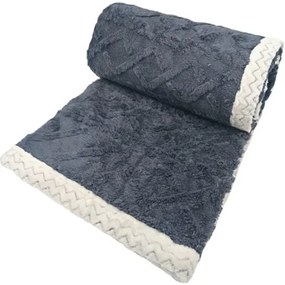 Pătură din lână Island gri, 150 x 200 cm