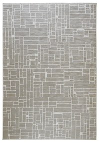 Covor gri-bej 80x150 cm Jaipur – Webtappeti