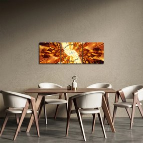 Tablou - Abstract (cu ceas) (90x30 cm)