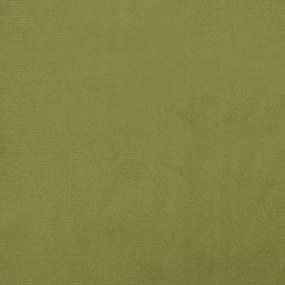 Taburet, verde deschis, 60x60x39 cm, catifea Lysegronn