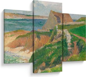 Tablou - Henri Moret, The Island of Raguenez, Brittany, reproducere (90x60 cm)