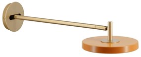 Aplică de perete portocalie LED cu intensitate reglabilă ø 15 cm Asteria Wall Long – UMAGE