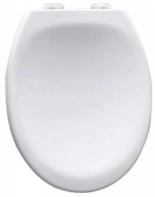 MILA Mila Scaun de toaletă din duroplastic alb