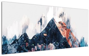 Tablou - Pădure, abstrecție (120x50 cm)