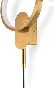 Aplica de perete cu 2 puncte de lumina COMO auriu