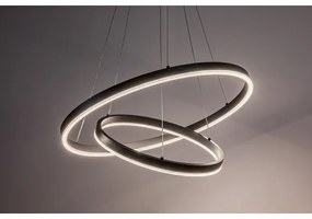 Rabalux 72305 - Lustru LED reglabil suspendat pe cablu ISAURE LED/80W/230V 3000-6500K + telecomandă