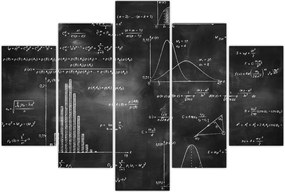Tablou - Dragoste de numere (150x105 cm)