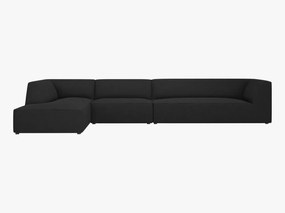 Coltar 5 locuri Ruby stofa L366 cm