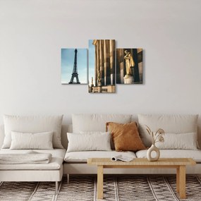 Tabou din piața Trocader, Paris (90x60 cm)