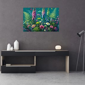 Tablou - Flori de câmp (90x60 cm)