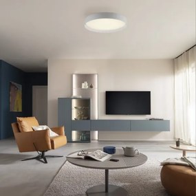 Schöner Wohnen 14595-16 - Plafonieră dimabilă TAVOLI LED/34W/230V albă + telecomandă