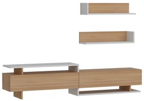 Mobilier living Alcaraz (teak + alb). 1101400