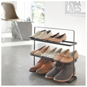 Pantofar negru din metal Tower Shoe Rack – YAMAZAKI