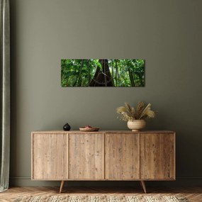 Tablou - Rădăcinile copacului (cu ceas) (90x30 cm)