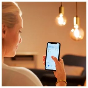 Bec LED dimabil VINTAGE G200 E27/6W/230V 2000-5000K CRI 90 Wi-Fi WiZ