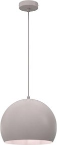 Lustră suspendată SOOL 1xE27/15W/230V Ø27 cm crem