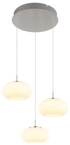 Lustra suspendata cu 3 pendule LED QUINTARA