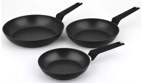 Set tigai, Monheim, Carl Schmidt Sohn, 3 bucati 079635, 20/24/28 cm, negru