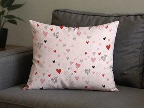 Fata de perna din bumbac LOVITA 40x60 cm, roz