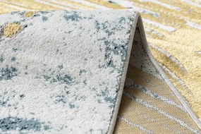 Exclusiv EMERALD covor 1024 glamour, stilat, abstracțiune albastru / aur