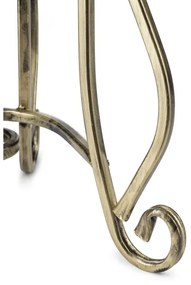 Suport de flori 62x28 cm auriu