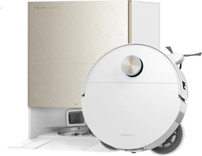 Aspirator robot Dreame X60 Ultra Complete RLX87DE-WH, 180 min, 0,2 l, Camere AI, VersaLift, Statie de incarcare automata, Comenzi vocale, Alb