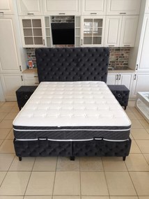 PAT BERNARD 180X200CM CU SALTEA SI 2 NOPTIERE