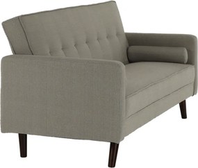Canapea extensibilă, material gri-maro taupe, OTISA