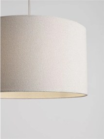 Lustra suspendata cu abajur alb SYRIN