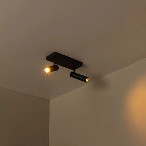 Lucide 22974/02/30 - Spot GRADO 2xGU10/8W/230V negru