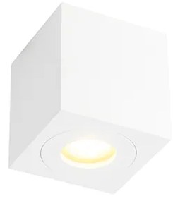 Spotlight modern pătrat pentru baie alb - Capa