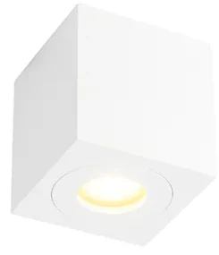 Spotlight modern pătrat pentru baie alb - Capa