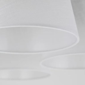 Brilagi - Lustră aplicată LATTE 5xE27/15W/230V pin/alb