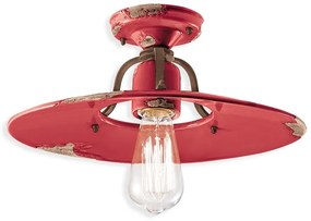 Plafoniera design retro realizata manual din ceramica COUNTRY, 40cm